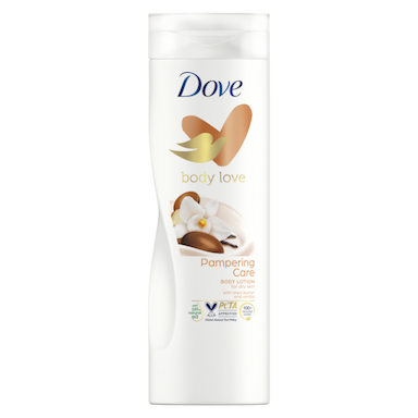 DOVE BODY LOTION 400ML (PAMPERING CARE)
