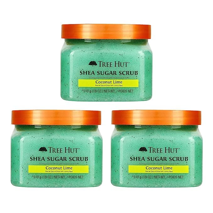 TREE HUT SHEA SUGAR SCRUB 510G (COCONUT LIME)