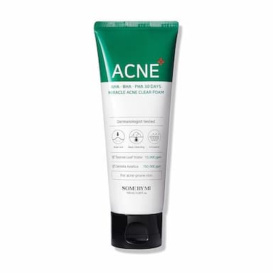 SOME BY MI AHA BHA PHA MIRACLE ACNE CLEAR FOAM 100ML