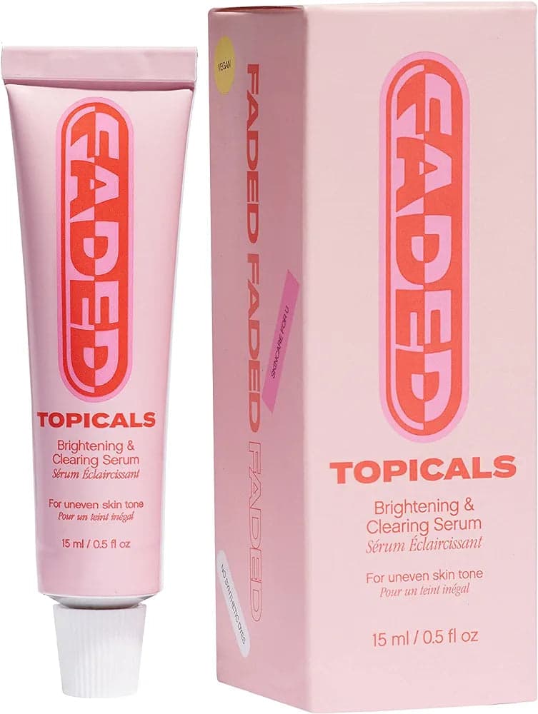 FADED TOPICALS BRIGHTEN & CLEAR SERUM 15ML