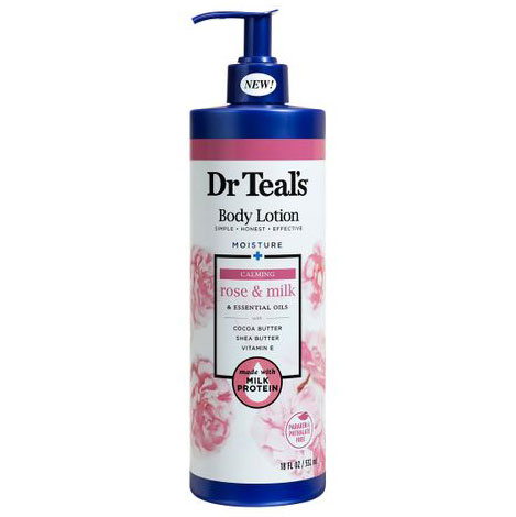 DR TEAL'S ROSE & MILK BODY LOTION
