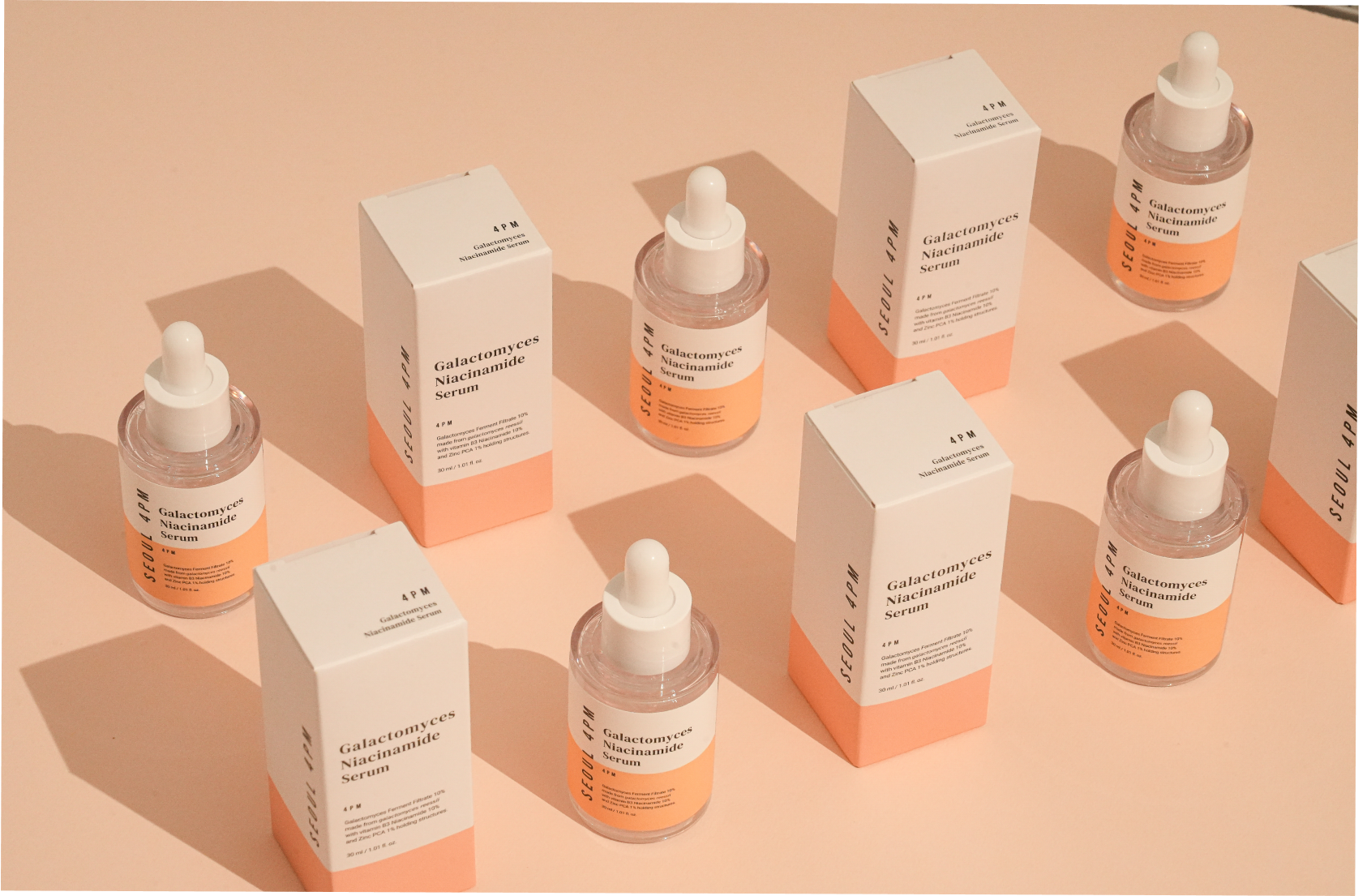 4PM serum in bottle and carton